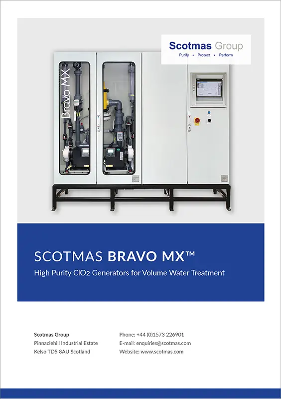 Scotmas Bravo MX Chlorine Dioxide Generator Brochure