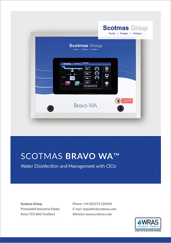 Scotmas Bravo WA Chlorine Dioxide Generator Brochure