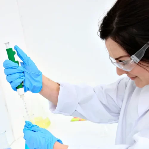 Chemist working in lab. Scotmas - Chlorine Dioxide Specialist. Chemist working in lab. Scotmas - Chlorine Dioxide Specialist.