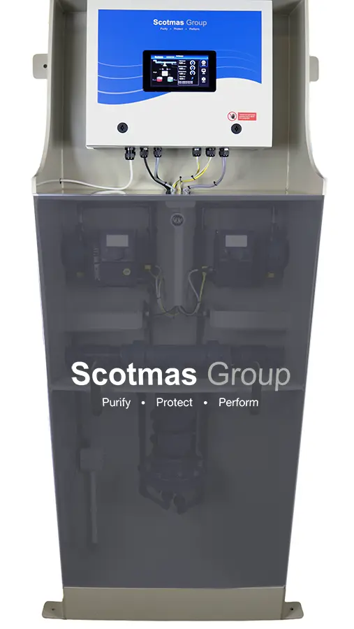 Scotmas Bravo WA Chlorine Dioxide Generator.
