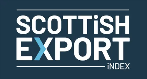 Scottish Export Index Logo. Scotmas - Chlorine Dioxide Specialist.