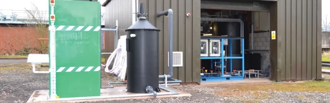 South Staffs. Treatment Plant. Scotmas - Chlorine Dioxide Specialist.