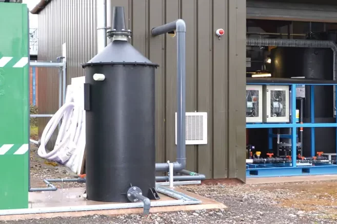 South Staffs. Treatment Plant. Scotmas - Chlorine Dioxide Specialist.