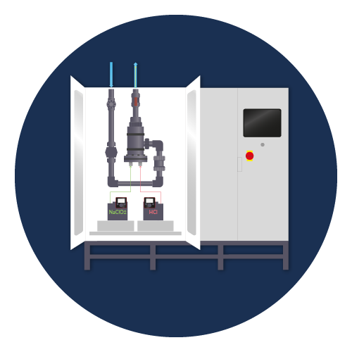 Bravo MX Chlorine Dioxide Generator