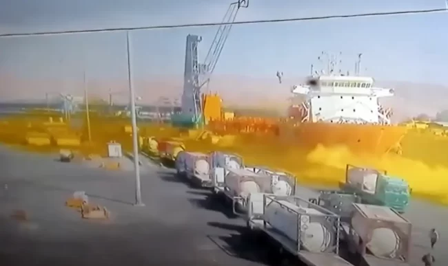 The June 2022 incident at the Jordan port of Aqaba is a tragic reminder of the dangers associated with chlorine gas. The June 2022 incident at the Jordan port of Aqaba is a tragic reminder of the dangers associated with chlorine gas.