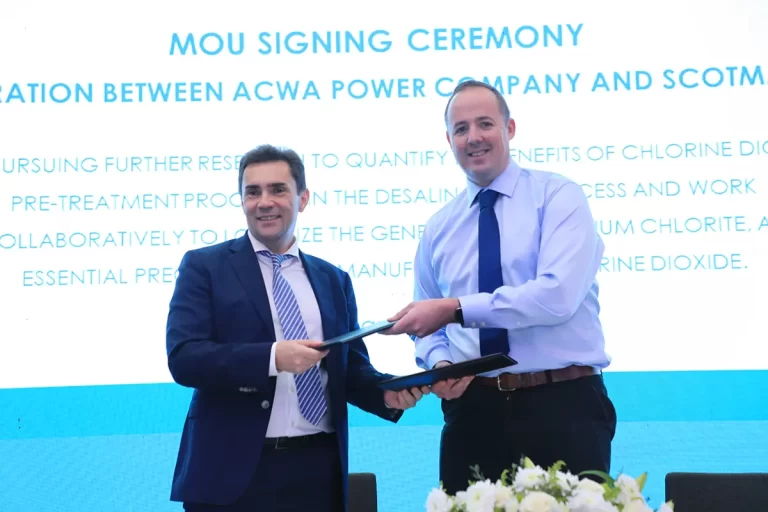Scotmas and ACWA Power partner to promote “Green Desalination” and achieve UN Sustainable Development Goals. Scotmas and ACWA Power partner to promote “Green Desalination” and achieve UN Sustainable Development Goals.