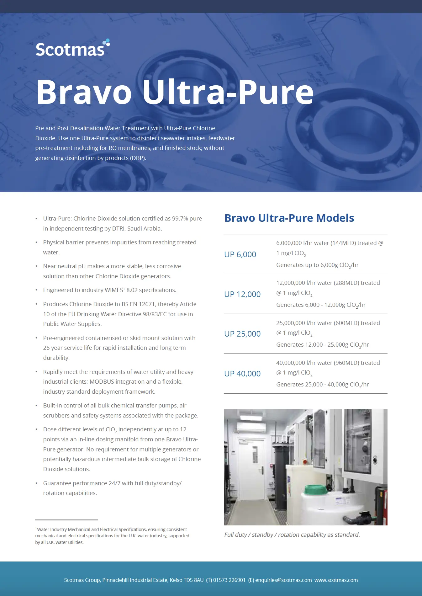 Scotmas Bravo UP Sales Sheet