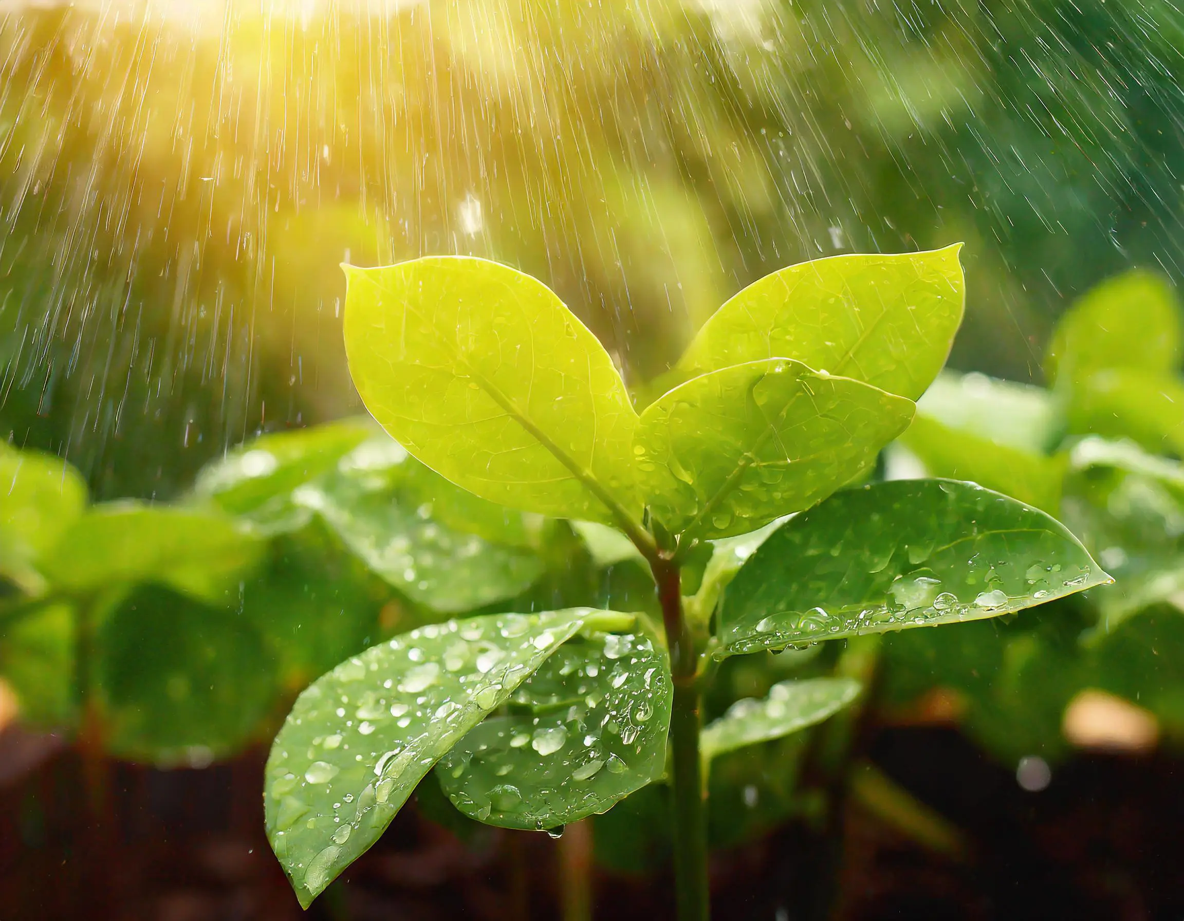 Harnessing Rainwater in Horticulture with Chlorine Dioxide