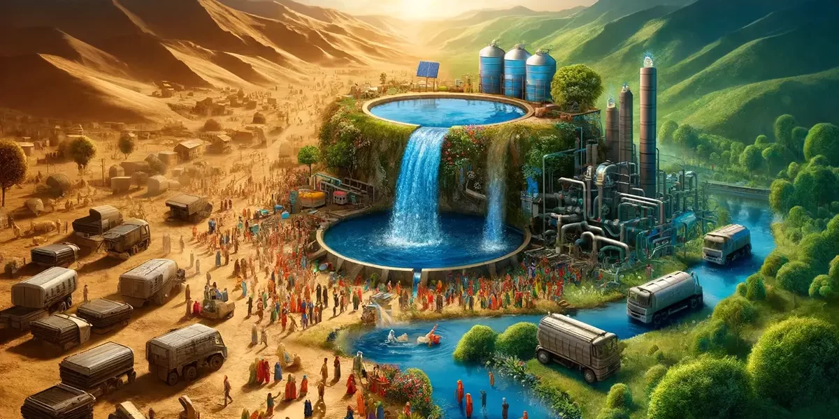 The critical necessity of advancing clean drinking water access amidst escalating global population and water scarcity. The critical necessity of advancing clean drinking water access amidst escalating global population and water scarcity. Scotmas