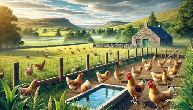 Drinking water in poultry farming