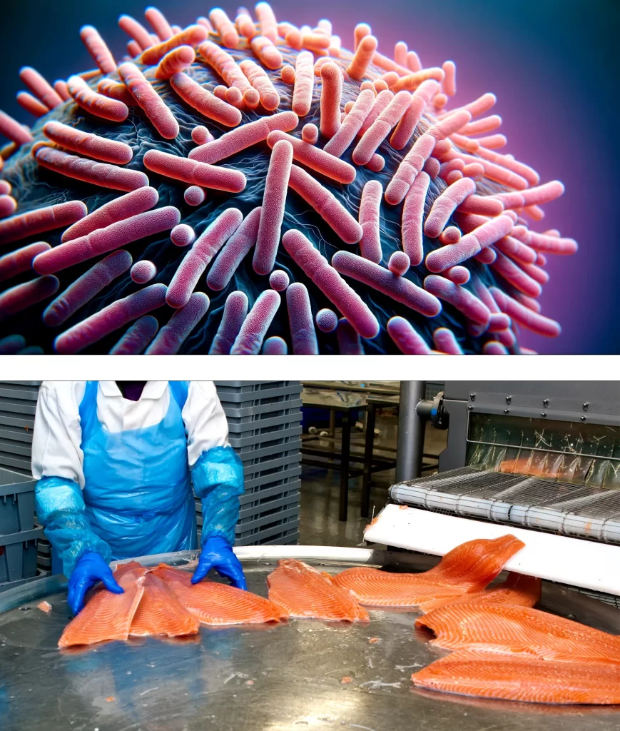 Listeria and salmon