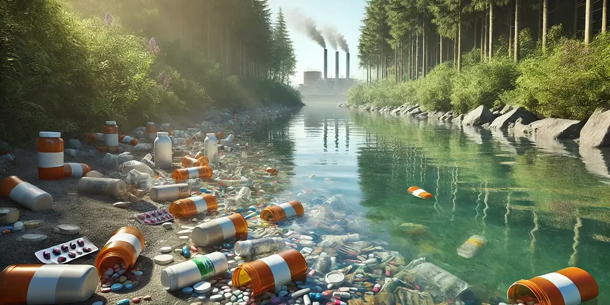 Mitigating Pharmaceutical Pollution in Rivers: The Role of ClO2 in Wastewater Treatment