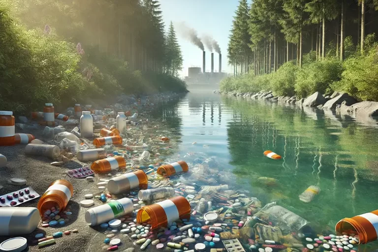 Mitigating Pharmaceutical Pollution in Rivers: The Role of ClO2 in Wastewater Treatment