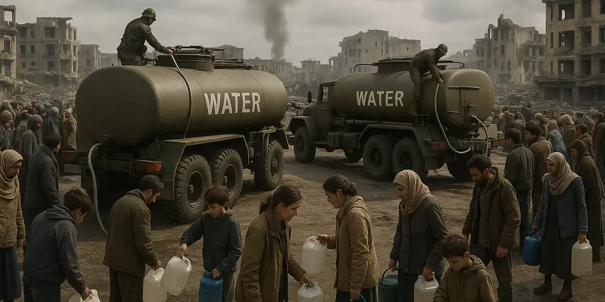 Water Under Siege: How Rogue States Weaponise Thirst – Scotmas Water Under Siege: How Rogue States Weaponise Thirst - Scotmas