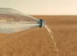 Water Bottle on a Desert