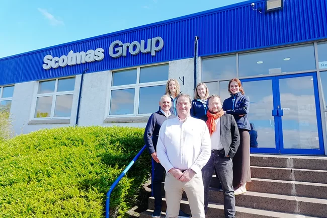 GreenTech and Scotmas GreenTech and Scotmas outside group shot