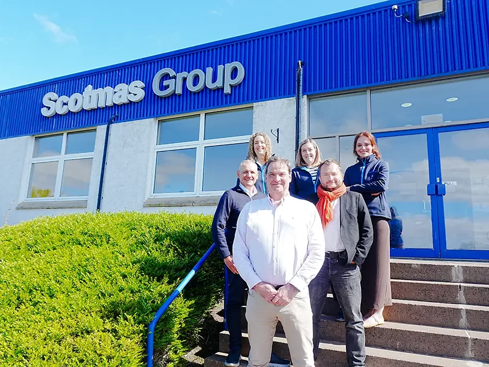 GreenTech and Scotmas GreenTech and Scotmas outside group shot